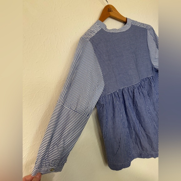 Terra Top Blue & White Stripes Size Medium - Picture 4 of 7